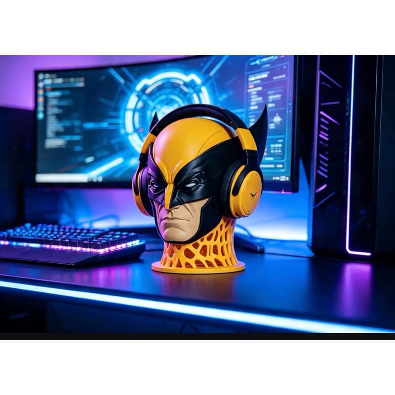 Suporte de Headset Wolverine!