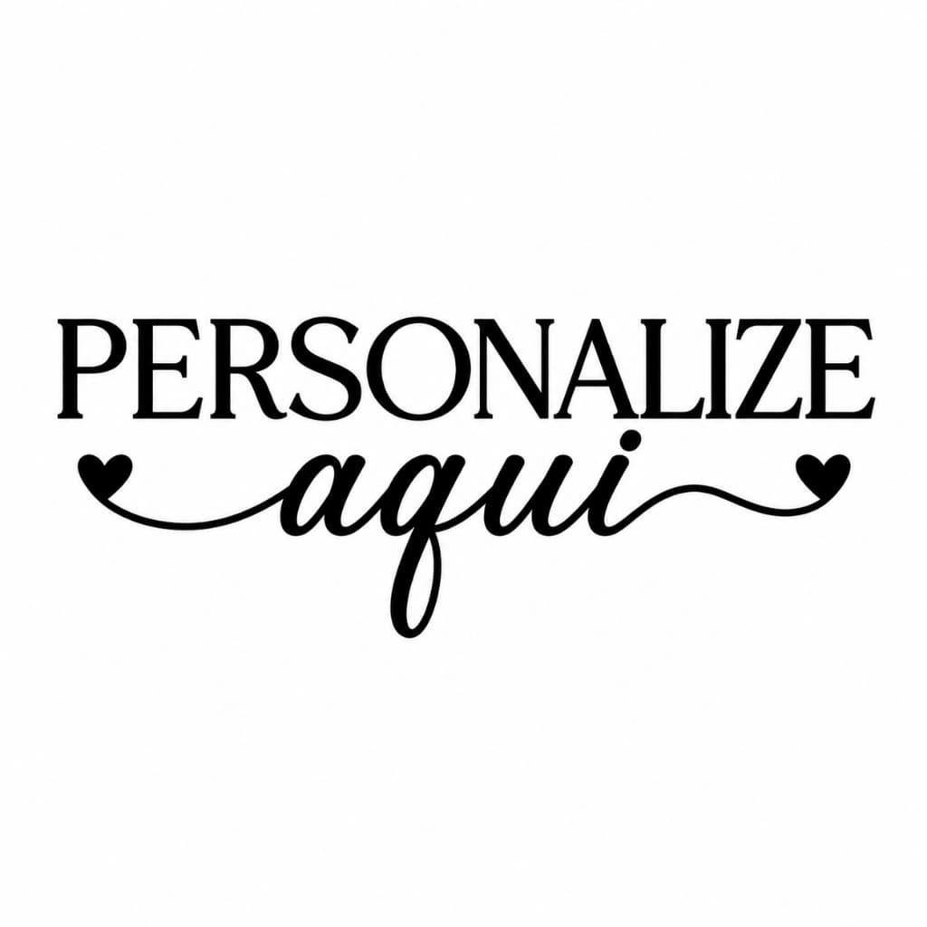 Logomarca 80cm + kit de 3 quadros personalizados