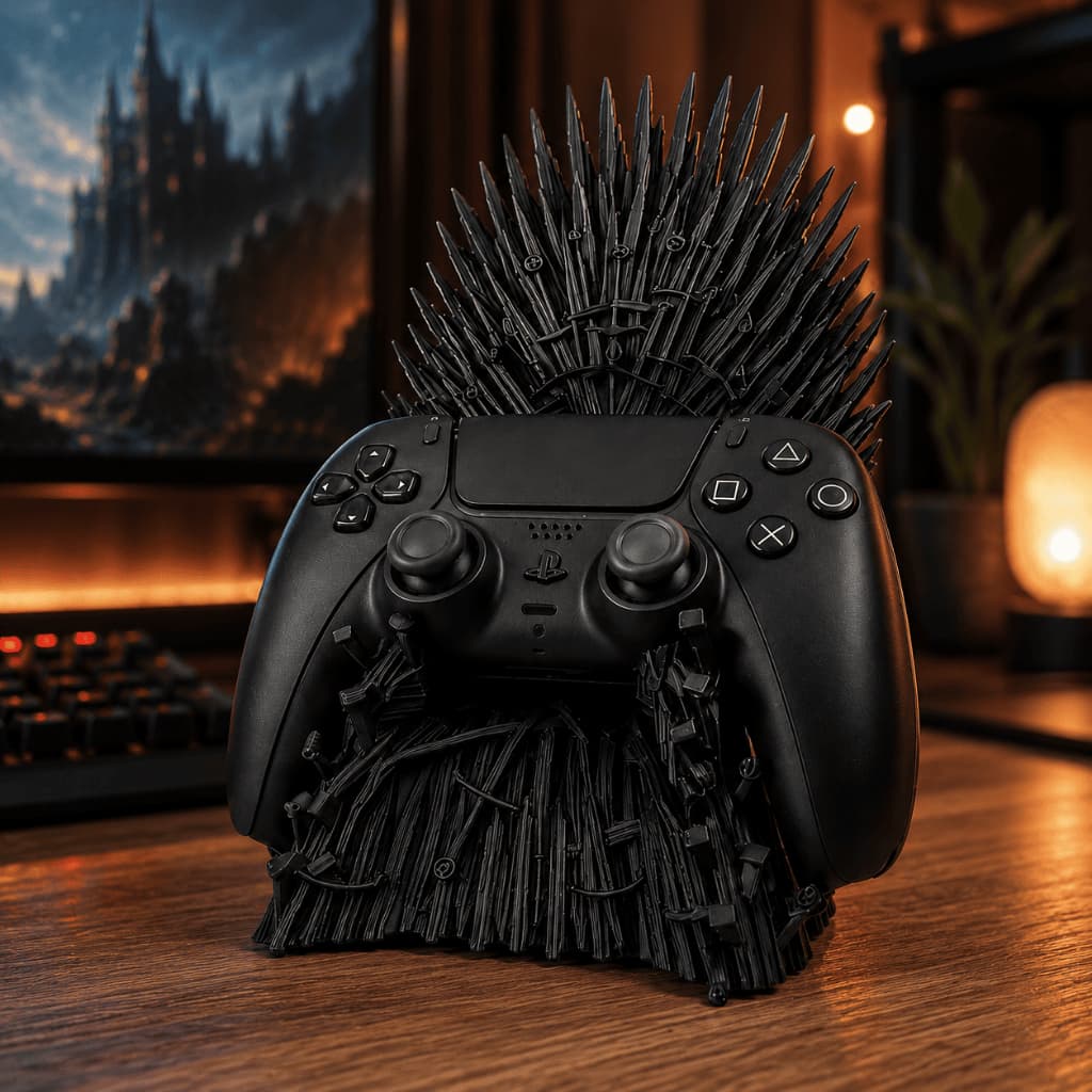 Suporte para Controle PS5 Game of Thrones Trono de Ferro