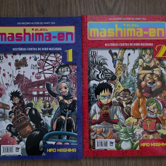 Manga Coleção com 2 edições Mashima-en de Hiro Mashima JBC