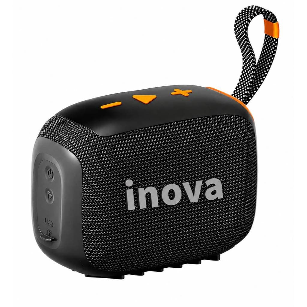 Mini Caixa De Som Portátil Bluetooth Caixinha Som Potente Tws Com Rádio Inova Cases Caixinha Bluetooth À Prova D'água Ip
