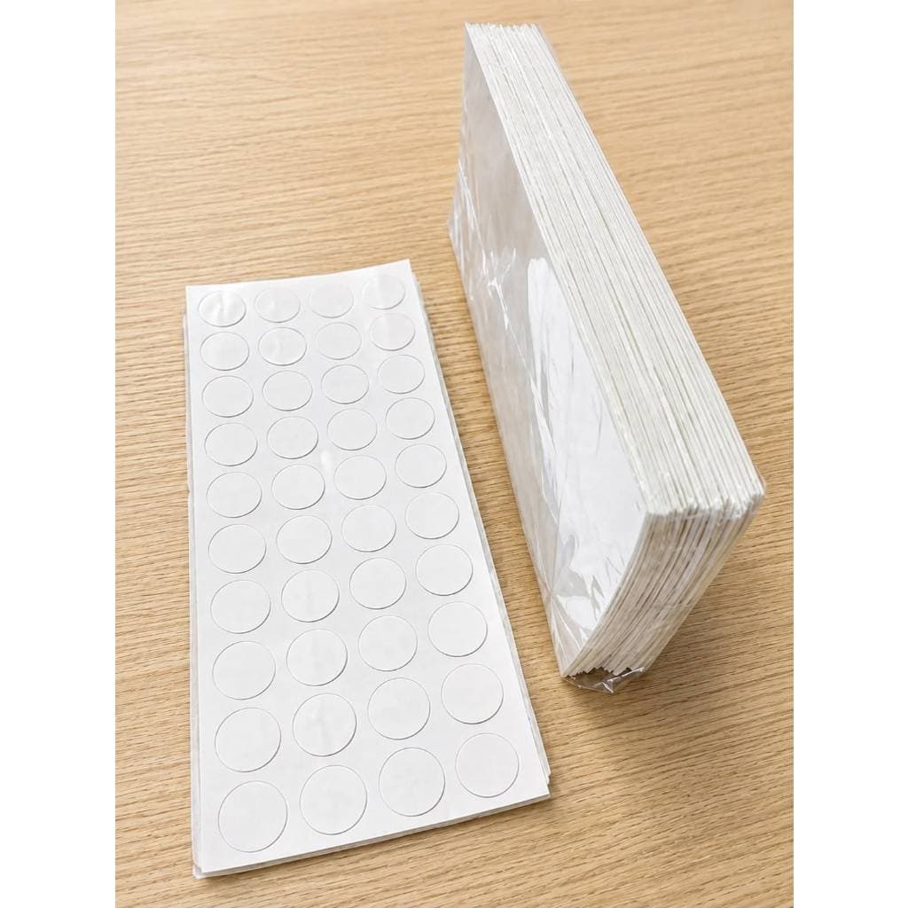 Tapa Furo Branco para moveis Adesivo Auto Colante Para Parafuso 13MM Acabamento Perfeito
