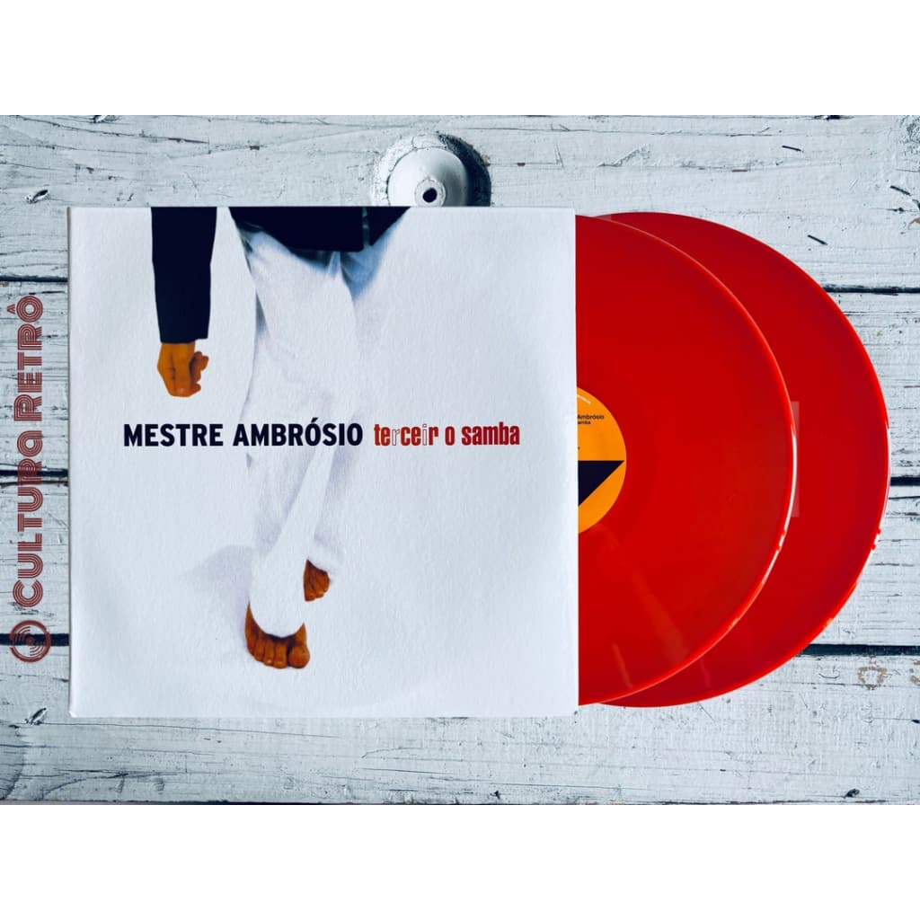 LP TERCEIRO SAMBA MESTRE AMBRÓSIO 2021 ( LACRADO/ LARANJA)