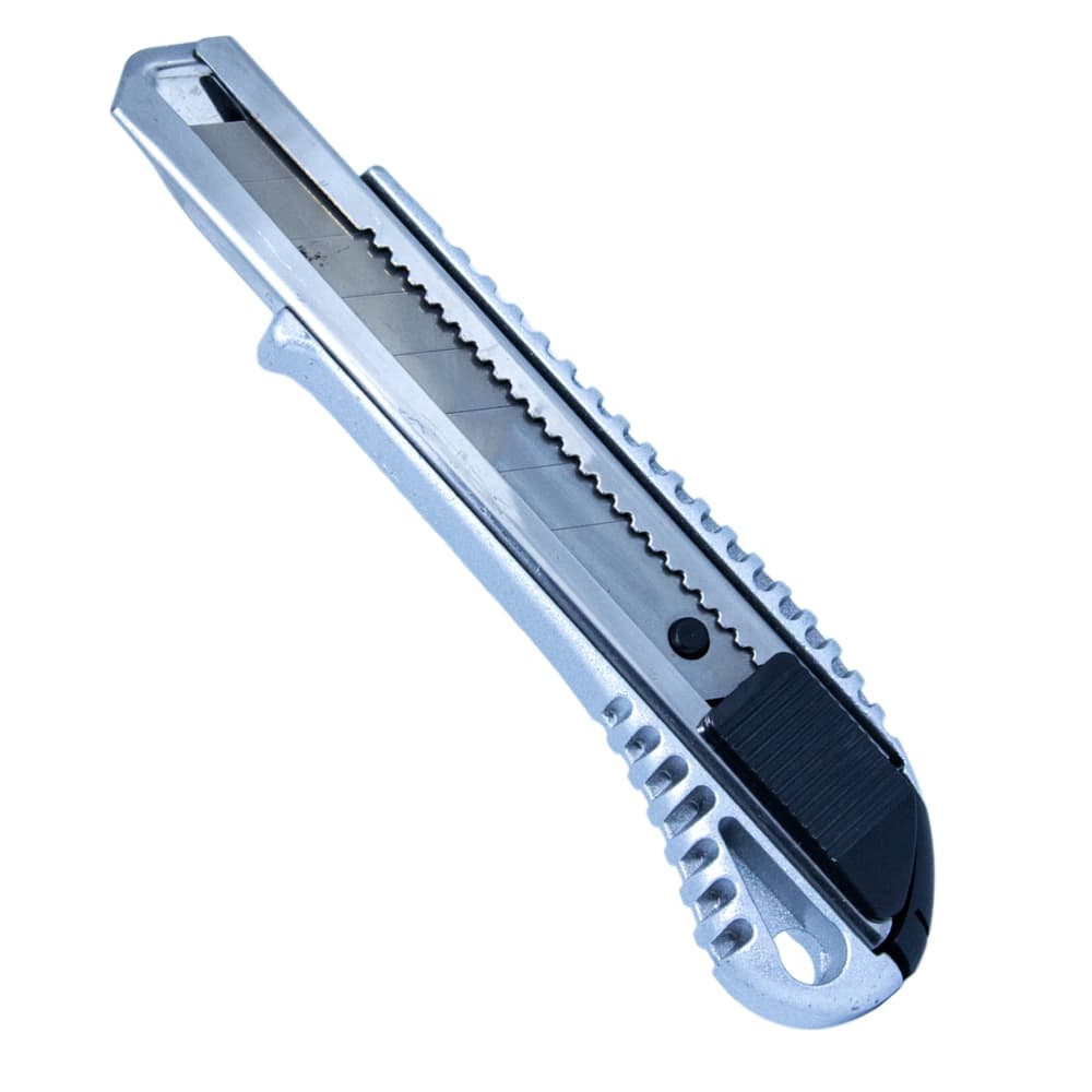 Estilete Profissional 1 Lâmina 18mm Alumínio Reforçado Lotus