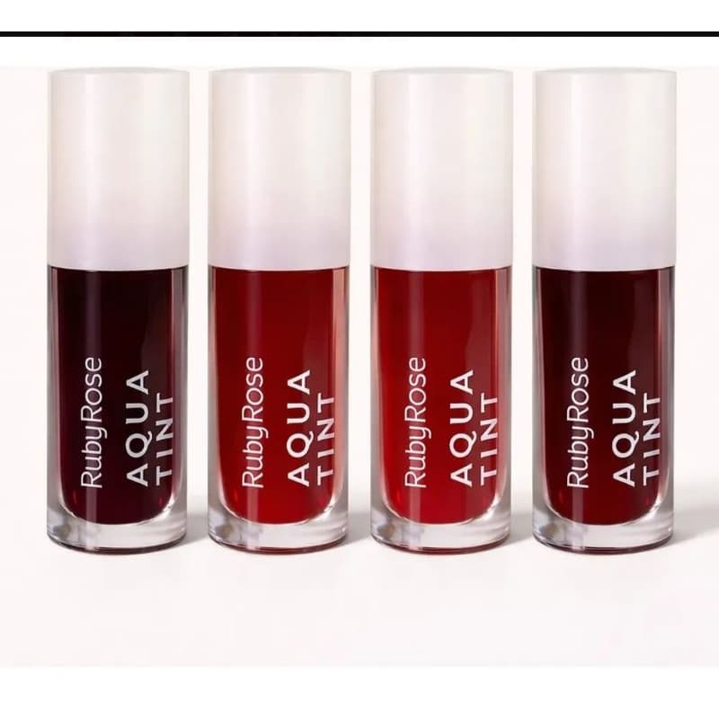 Aqua Tint Ruby Rose - Labios E Bochechas - Batom Ou Blush Acabamento Leve 5ml