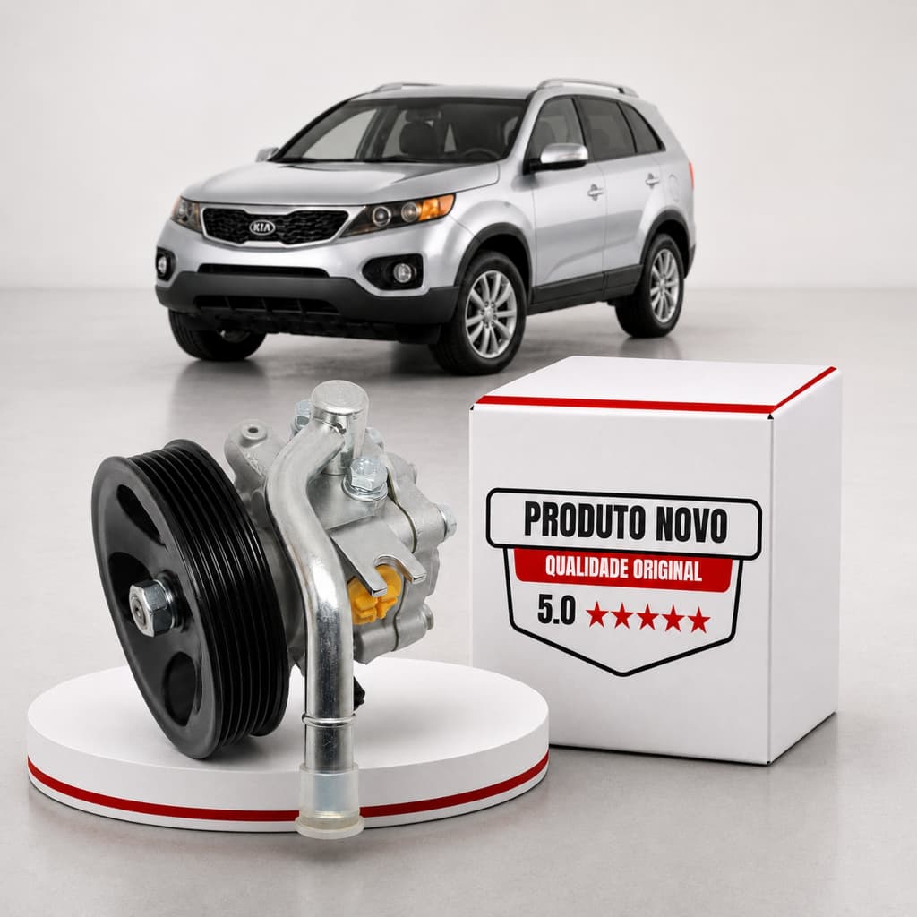 Bomba Direção Hidráulica com Sensor Kia Sorento 3.5 V6 2011 a 2018