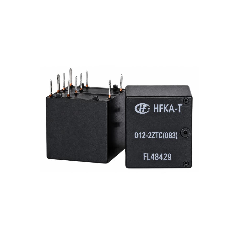 Relé Hongfa Hfka-t 012-2ztc 12VDC 25A 10 Pinos Automotivo Para Componentes Eletrônicos e Automação