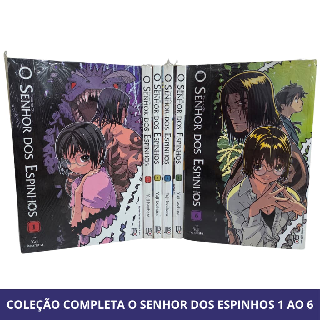 Mangás O Senhor dos Espinhos [Coleção Completa]