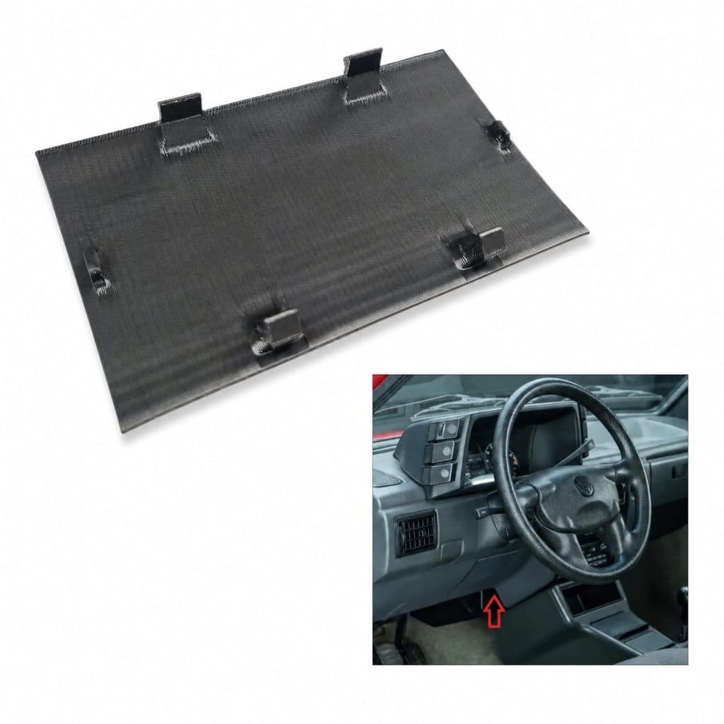 Tampa Inferior do Painel Satélite Gol Quadrado GTI GTS 1987-1990
