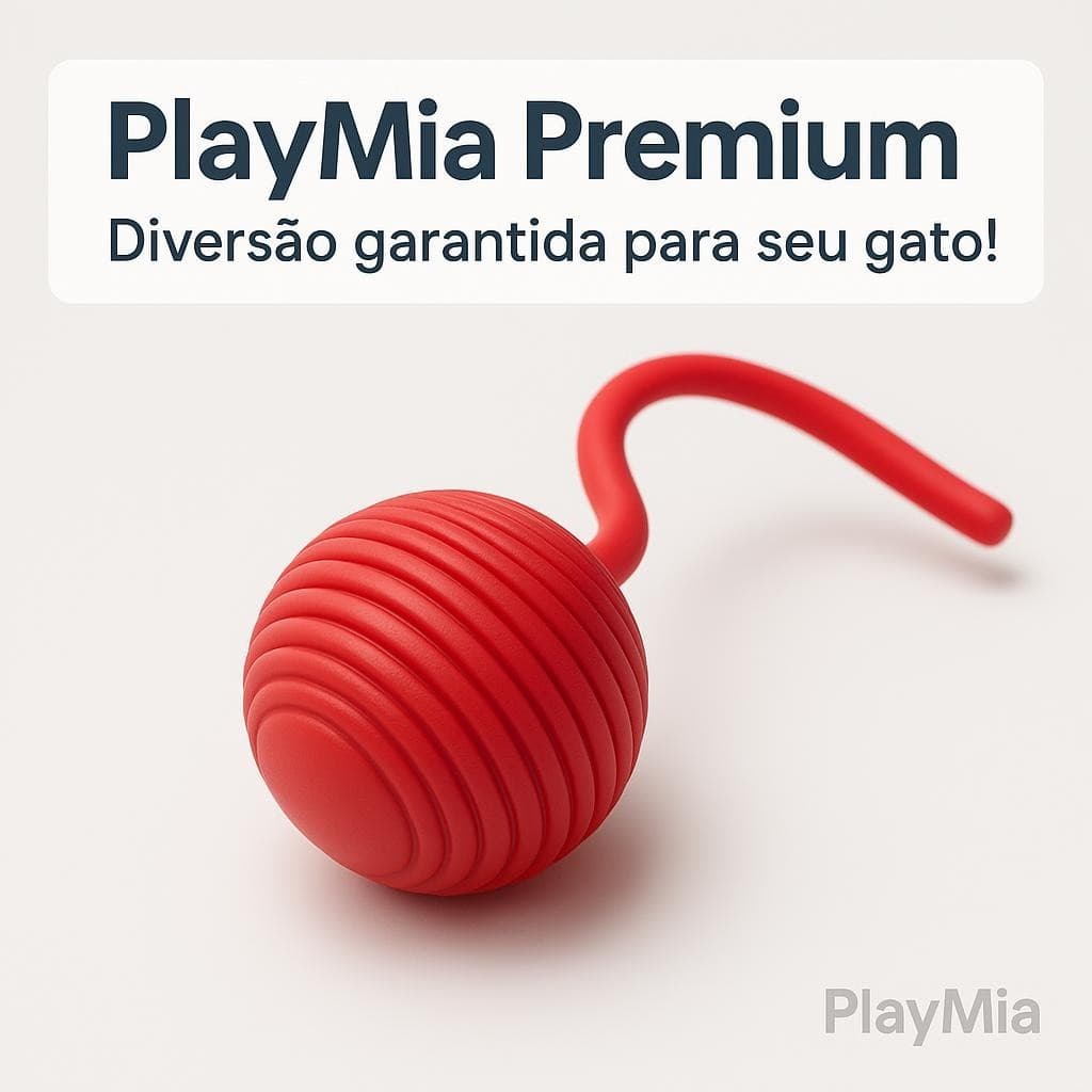 Brinquedo Interativo para Gatos Bola USB Estimulante Divertido