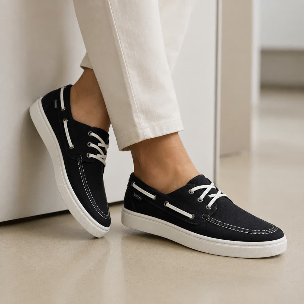 Sapato Mocassim Masculino Anti Stress Ortopédico Idosos Confortável Solado Costurado Cadarço Ajustavel Alto Conforto