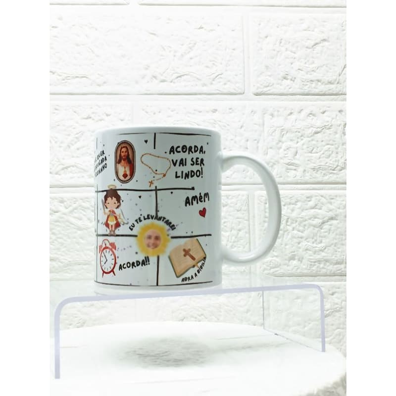 Caneca Frei Gilson | Caneca da Fé | Presente Católico | Caneca Personalizada