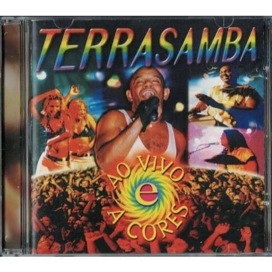 CD: Terra Samba ao vivo e a cores (música latina / baiana, pagode, axé, pop) anos 90 / século 20