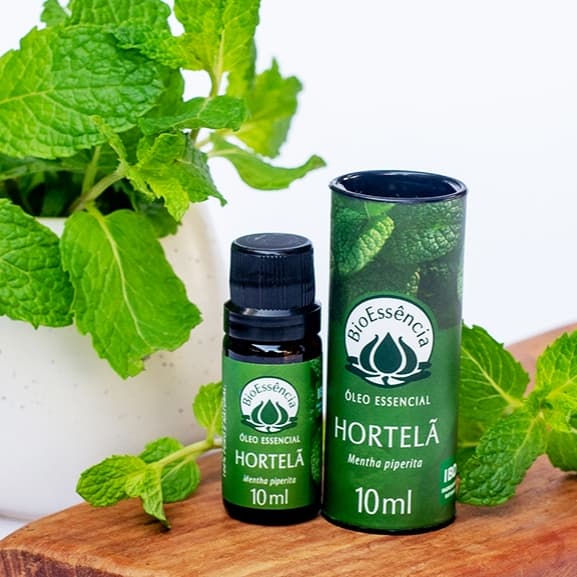 ÓLEO ESSENCIAL DE HORTELÃ-PIMENTA 100% PURO – 10 ML