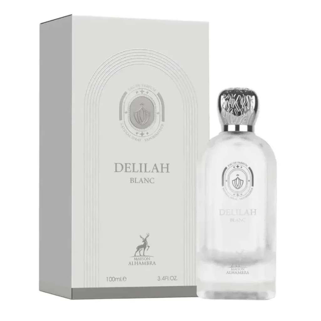 Perfume Arabe Delilah Blanc Maison Alhambra Feminino Eau de Parfum 100ml Original Com Selo - Envio imediato