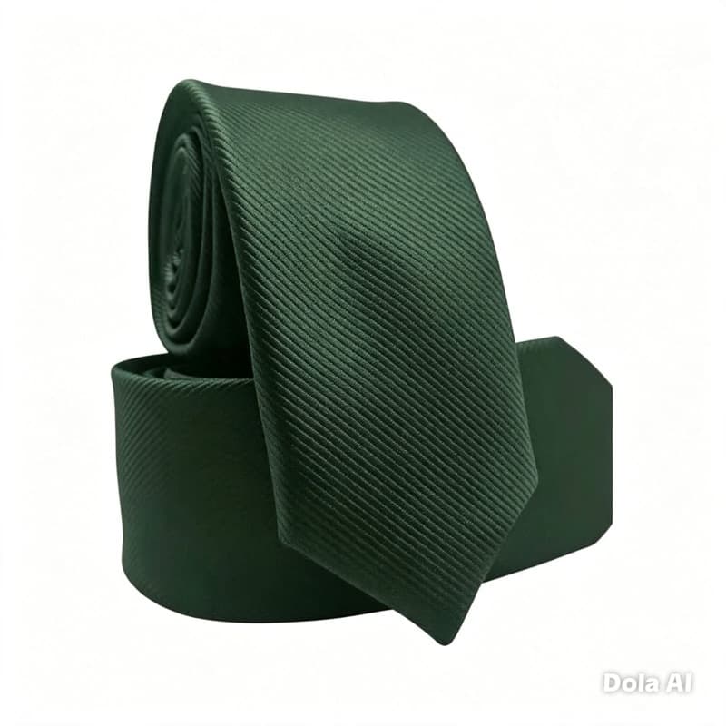 1 à 4 Gravatas Slim Verde Esmeralda Padrinhos de Casamento, Masculina, Jacquard, Elegante, Social