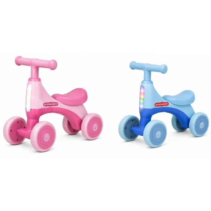 Bicicleta de Equilíbrio Infantil 4 Rodas Menina Menino Seguro Educativo