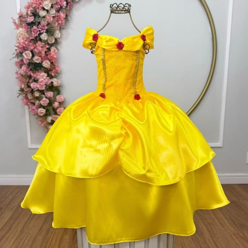 Fantasia Infantil Princesas Fantasias para Meninas infantis