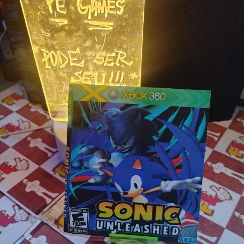 jogo Sonic Unleashead Xbox360 Desbloqueado LTU 3.0