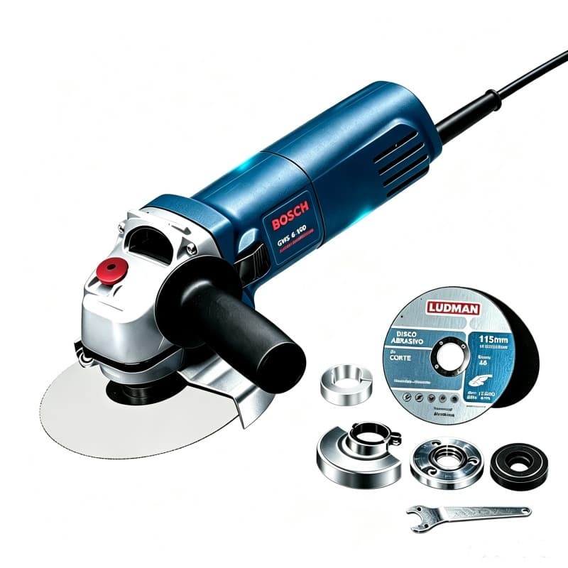 esmerilhadeira lixadeira bosch 220v GWS6-100 1000W lixadeira bosch 110v serra Angular esmerilhadeira