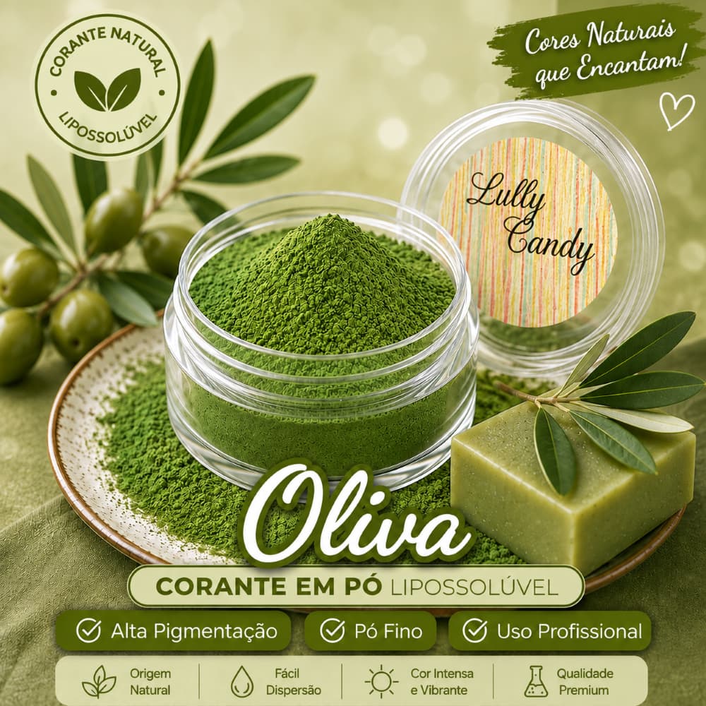 CORANTE EM PÓ LIPOSSOLUVEL OLIVA