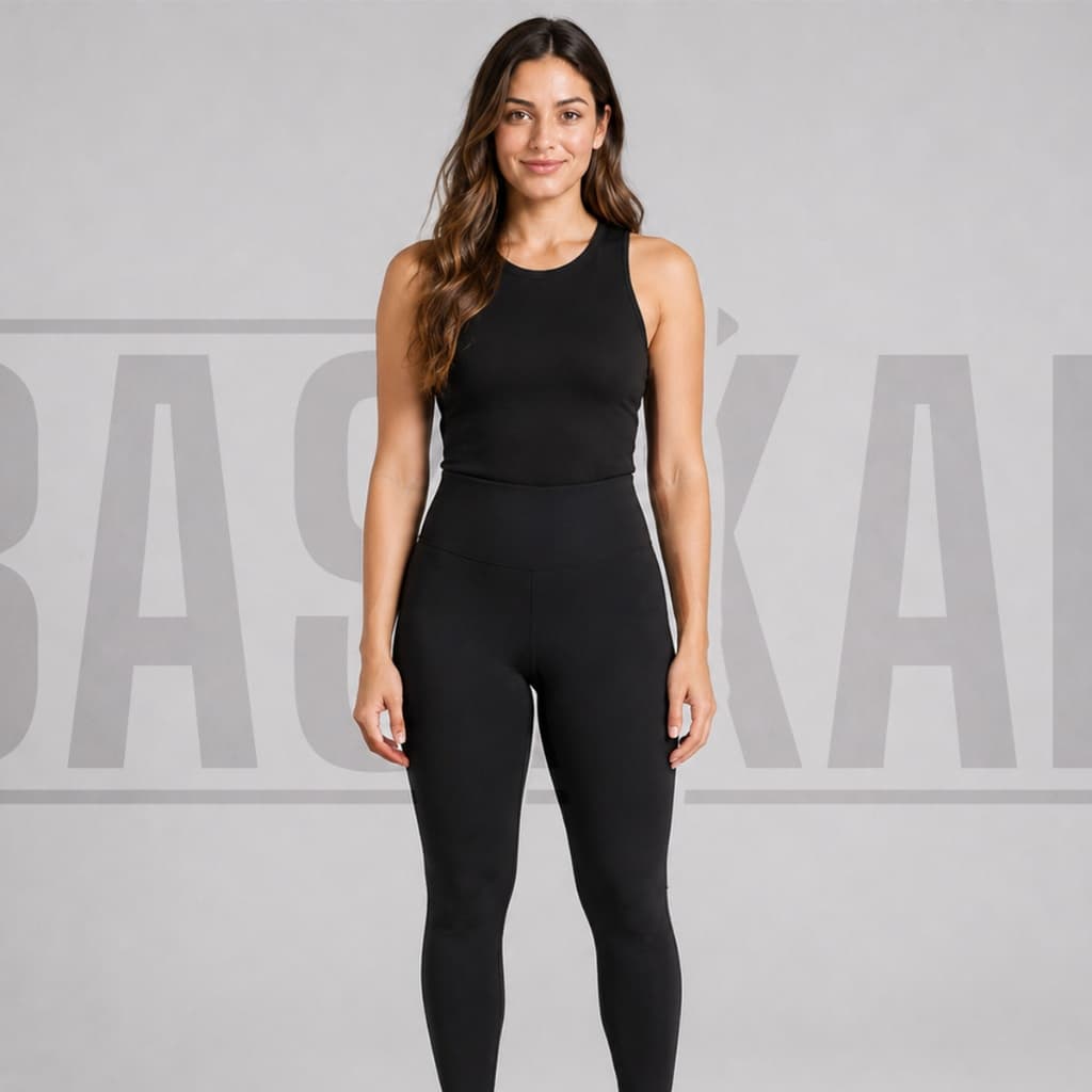 Calça Legging Feminina Suplex Cintura Alta Academia Fitness Modeladora Confortável