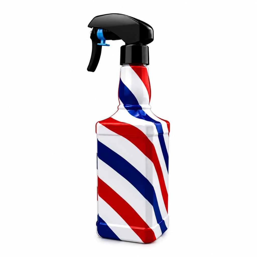 Borrifador Pole Jato Névoa Pulverizador 400ml Barbeiro