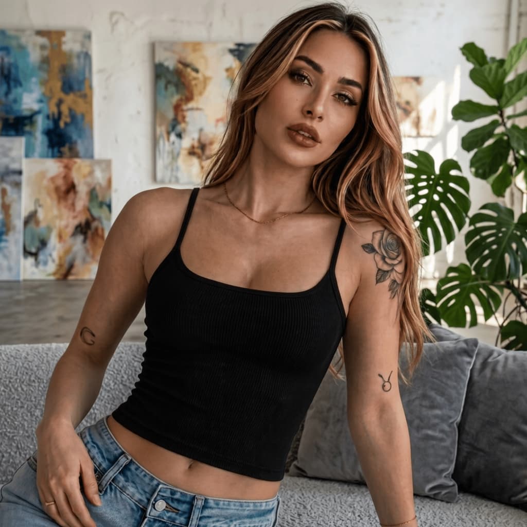 Blusinha Feminina canelada alça fina blusa básica regata popular verão lisa camisa