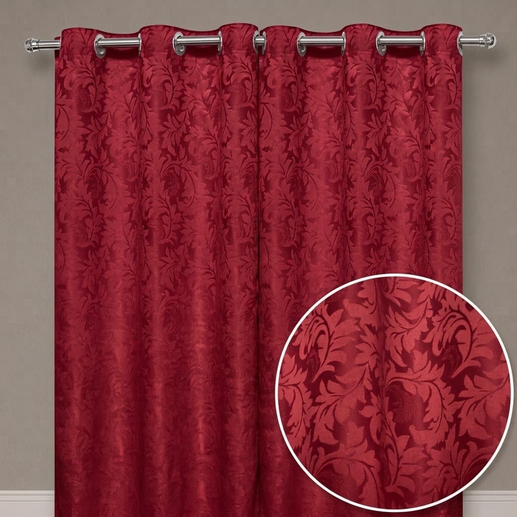 Cortina Jacquard Sala e Quarto 3,00 x 2,80m Esticada Elegante Promoção Relâmpago