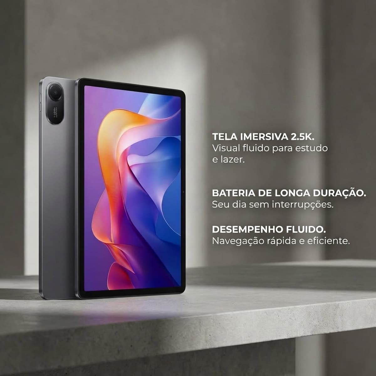 Tablet Xiaomi Redmi Pad 2 Lançamento 2025 tela 11 Polegadas FHD Plus 90Hz Dolby Atmos Processador