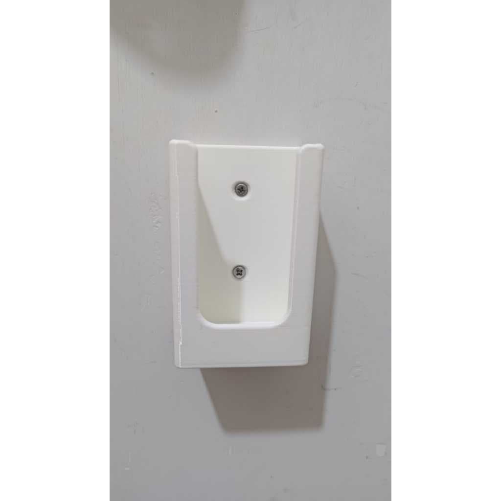 Suporte Porta Controle Ar Condicionado de Parede com Parafuso Organizador Universal