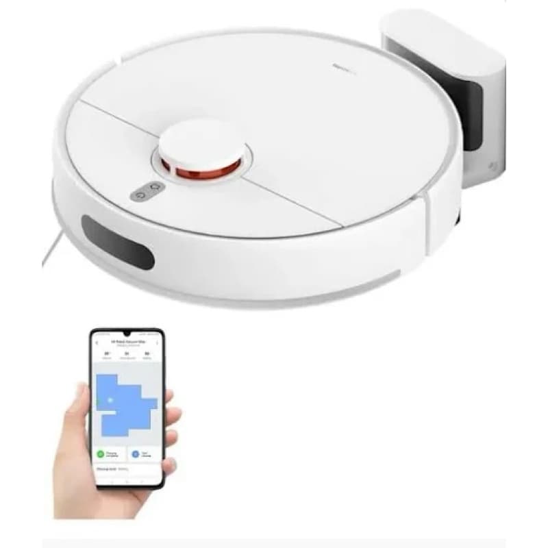 Robô Aspirador Xiaomi S40C - 5.000PA - Robo 3 em 1  Mapeamento Inteligente Bivolt