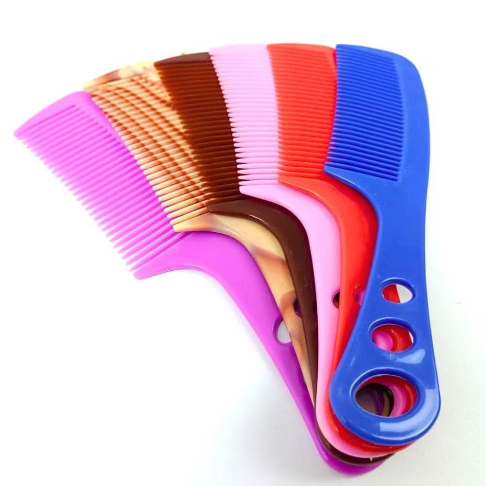 Pacote c/ 2Pente Dentes Largos Longo Desembaraçador Profissional