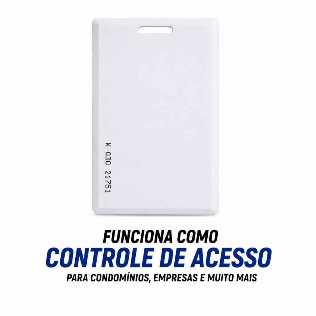 Cartão RFID 125KHz Linear-HCS Nice Controle de Acesso Condomínio Portão