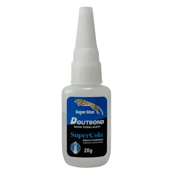 Cola Instantânea Supercola Adesivo Multiuso 20g Cola Td Transparente
