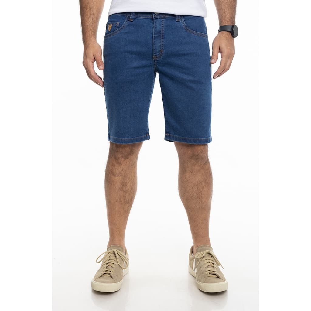 Bermuda Masculina jeans tradicional  Short jeans masculino