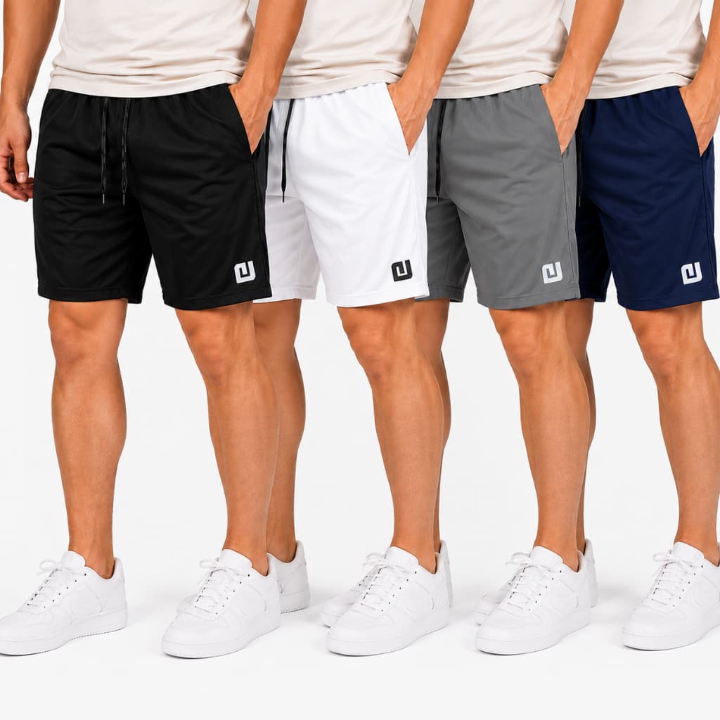 Kit 2 Shorts Masculino Unyon Active Casual com Elastano 2 Bolsos