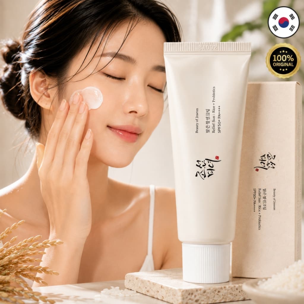 Protetor Solar Coreano Beauty of Joseon Relief Sun Rice Probiotics SPF50+ PA++++ 50ml Original