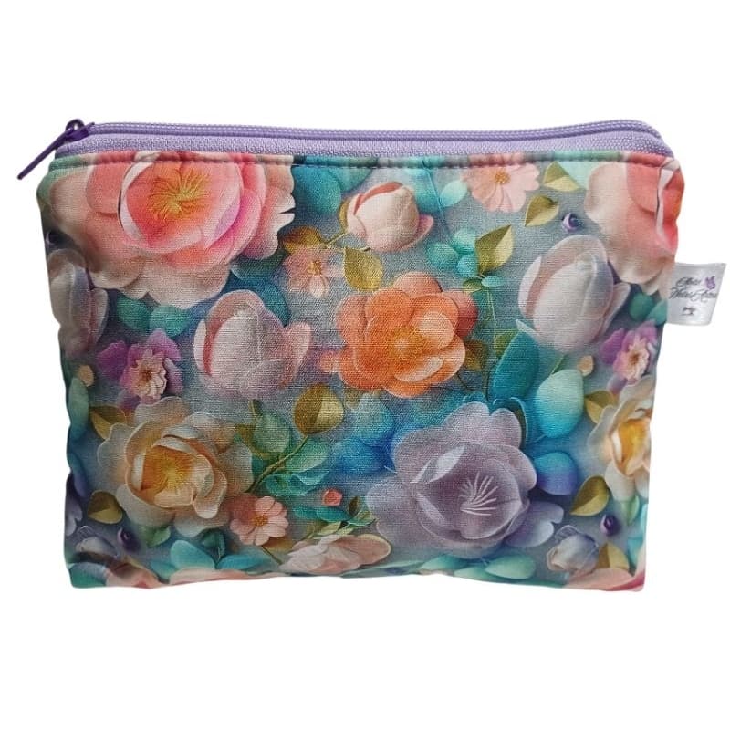 Nécessaire Feminina Modelo Trapézio e Clutch Carteira de Mão Organizador Multiuso Viagem