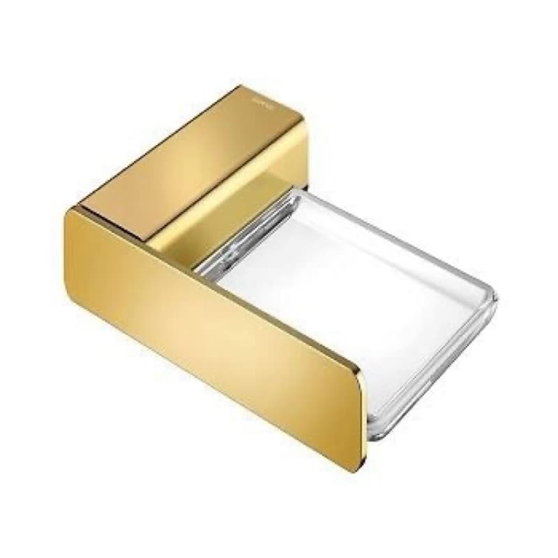 Saboneteira De Parede Para Banheiro Ouro Polido Docol Flat 47215