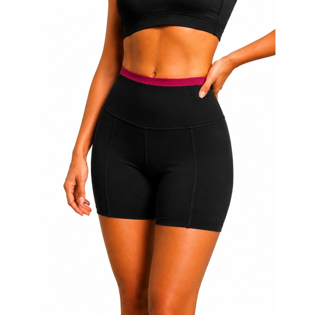 Short Fitness Feminino Bermuda Fitness Feminina Short Treino Bermuda Academia Feminina Musculação Pilates Yoga REF:1099
