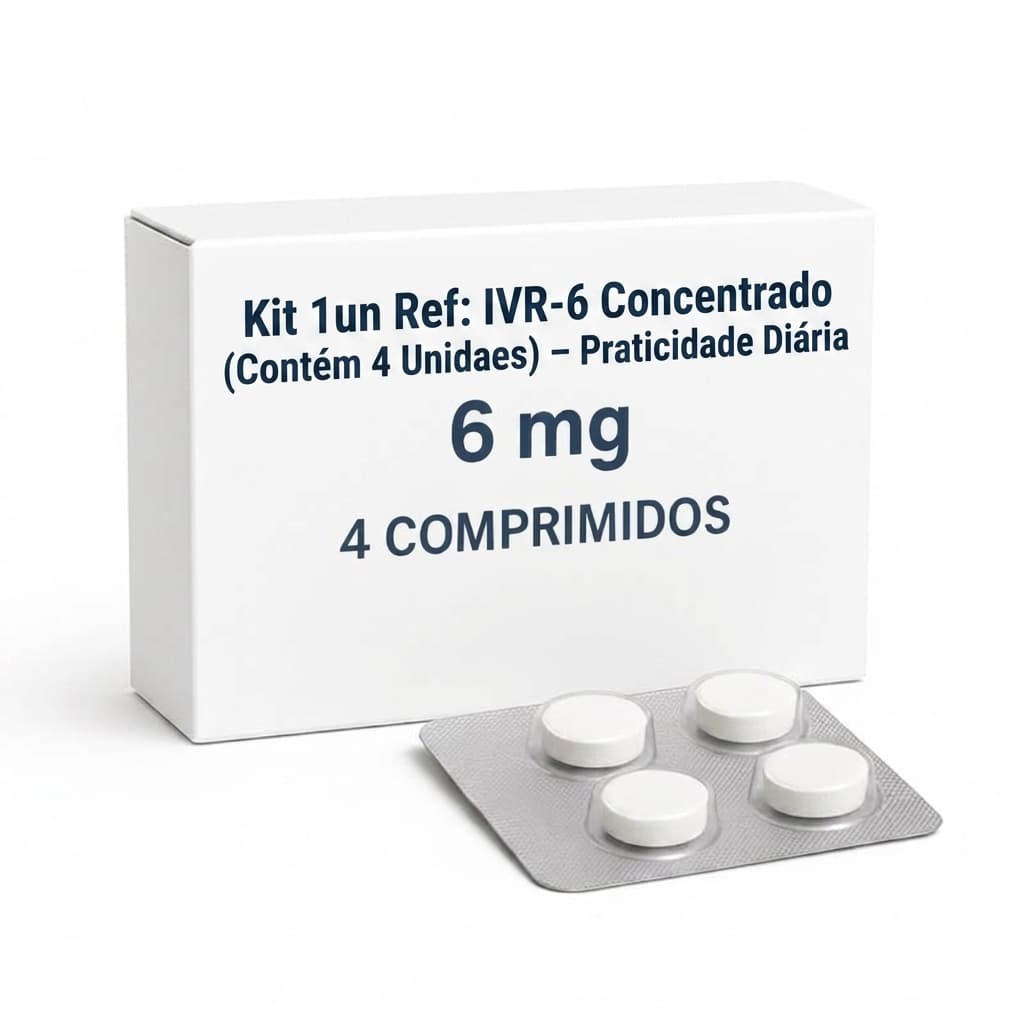 Kit 1un Ref: IVR-6 Concentrado (Contém 4 Unidades) – Praticidade Diária