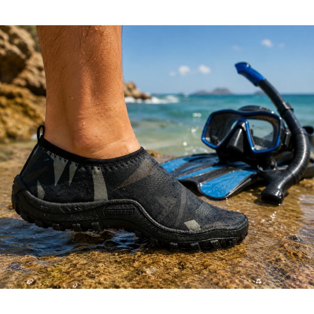 Sapatilha Aquática Unissex – Ideal para Praia, Piscina e Esportes