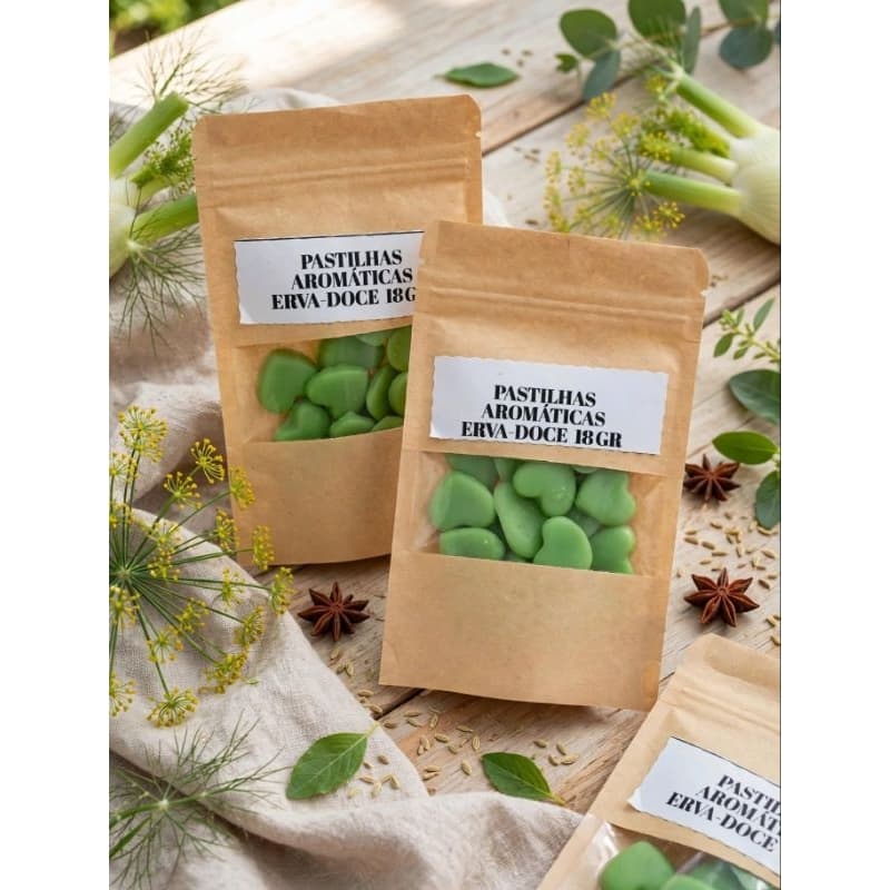 WAX MELTS KIT COM 3 SACHES PASTILHAS AROMÁTICAS PARA DISUSOR 18 GR