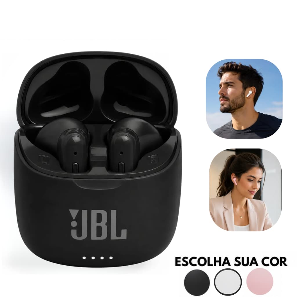 Fone Bluetooth Sem Fio  Pure Bass