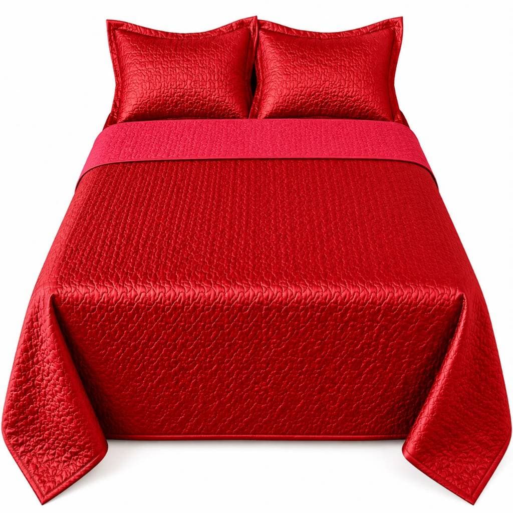 Kit colcha Matelado acentinado  – 03 peças: