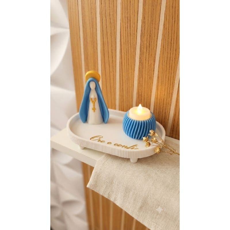 porta terço/nossa senhora Aparecida/artigos religiosos/decoração