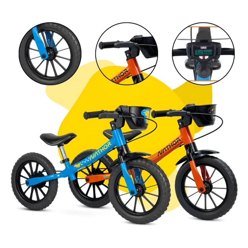 Bicicleta De Equilíbrio Sem Pedal Infantil Balance Bebe
