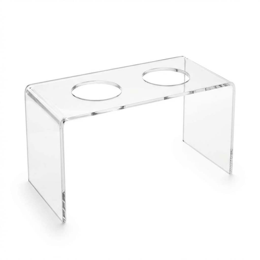 Suporte Transparente Acrílico Porta Cone Sorvete Decorativo