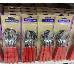 Colheres Tramontina Kit com 12 Unidades IPANEMA